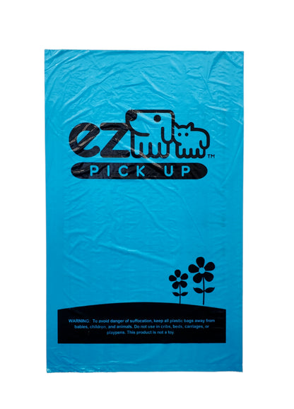 1000Ct Blue Dog Pickup Poop Bags, Dog Walking, Puppy Training Poopy Waste Bag